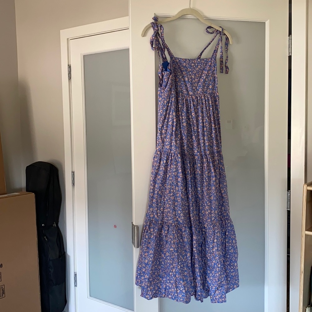 Madewell maxi dress, floral print, size cc’s